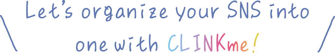 CLINKme's-all-about-you
